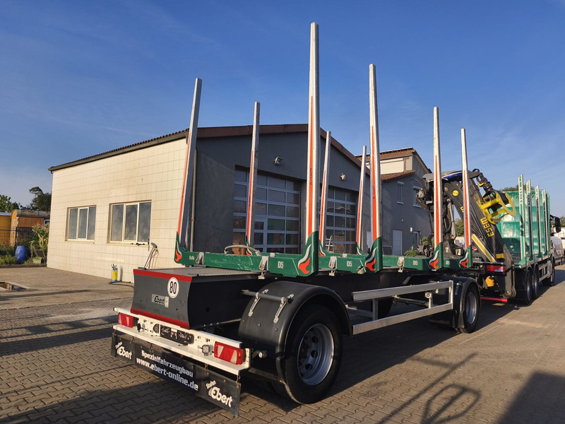 Ebert KHA 18 Exte Holztransporter - Remolque maderero: foto 3 Ebert KHA 18 Exte Holztransporter - Remolque maderero: foto 3