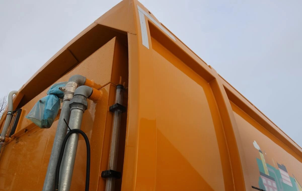 Carrocería intercambiable para camion de basura Diversen Kadussis CRV2000 Steco: foto 10