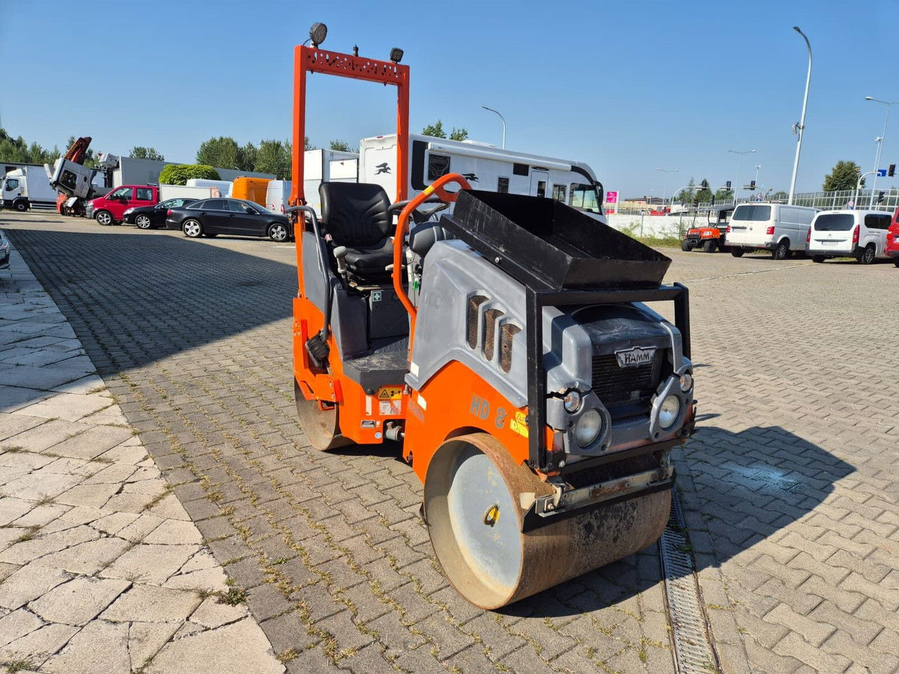 Hamm HD 8 VV / Vibratory / LOW MTH / Works Great - Rodillo: foto 4 Hamm HD 8 VV / Vibratory / LOW MTH / Works Great - Rodillo: foto 4