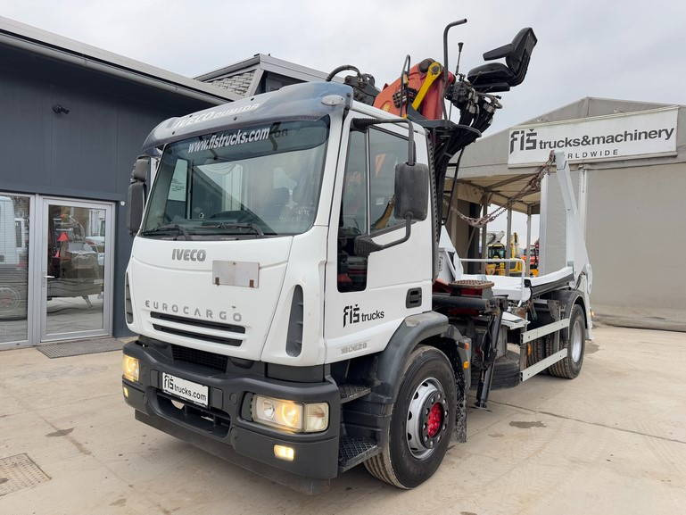 Iveco Eurocargo ML180 E28 4x2 Epsilon 110 - absetz tipper - Camión portacontenedore/ Intercambiable: foto 1 Iveco Eurocargo ML180 E28 4x2 Epsilon 110 - absetz tipper - Camión portacontenedore/ Intercambiable: foto 1