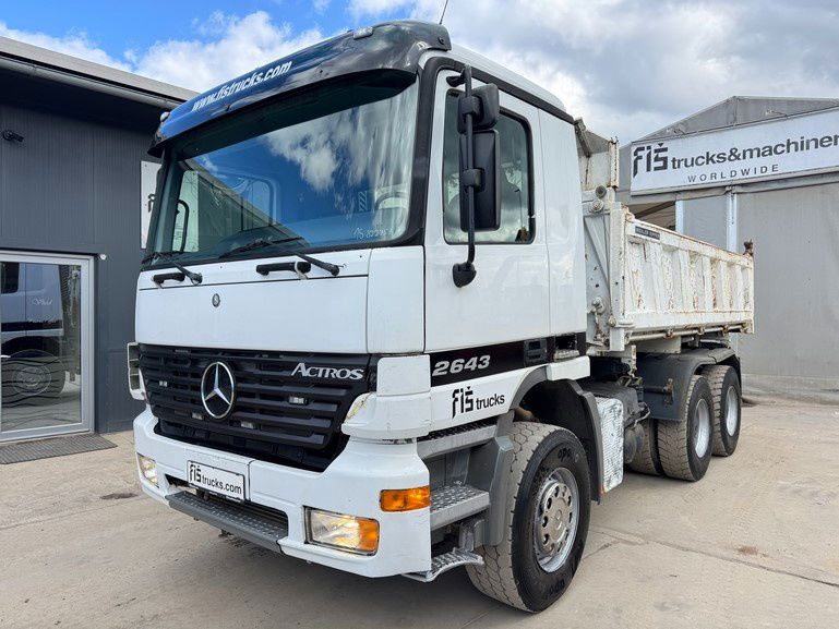 Mercedes-Benz Actros 2643 K 6x4 meiller tipper - Camión volquete: foto 1 Mercedes-Benz Actros 2643 K 6x4 meiller tipper - Camión volquete: foto 1