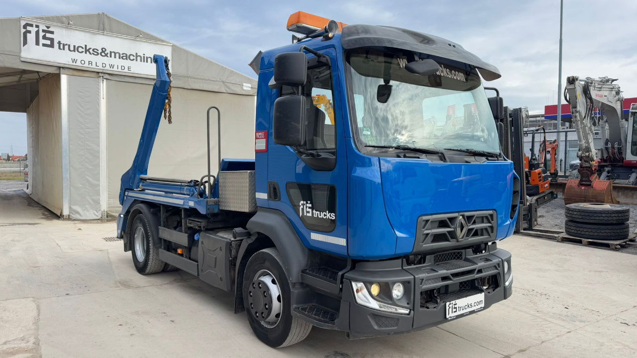 Renault 16.280 4X2 meiller absetz tipper - Camión portacontenedore/ Intercambiable: foto 3 Renault 16.280 4X2 meiller absetz tipper - Camión portacontenedore/ Intercambiable: foto 3