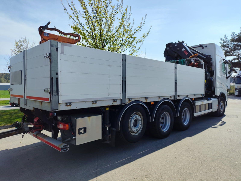 Volvo FH 500 | 8X4 | HIAB 408 E-6 | JIB 70X-4 | TULOSSA - Camión caja abierta, Camión grúa: foto 3 Volvo FH 500 | 8X4 | HIAB 408 E-6 | JIB 70X-4 | TULOSSA - Camión caja abierta, Camión grúa: foto 3