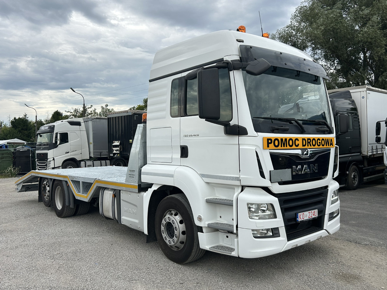 MAN TGS 26.420 / 2019 / NEW GALVANIZED TOW TRUCK - Camión portavehículos: foto 1 MAN TGS 26.420 / 2019 / NEW GALVANIZED TOW TRUCK - Camión portavehículos: foto 1