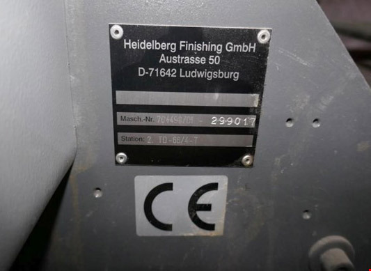 2nd folding unit Heidelberg Stahlfolder Topline TD 66-4-T - Plegadora de papel: foto 2 2nd folding unit Heidelberg Stahlfolder Topline TD 66-4-T - Plegadora de papel: foto 2