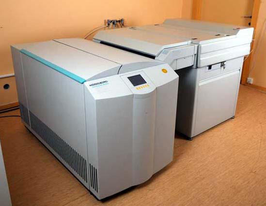 Heidelberg Hercules Basic filmsetter - Máquina de impresión: foto 1 Heidelberg Hercules Basic filmsetter - Máquina de impresión: foto 1