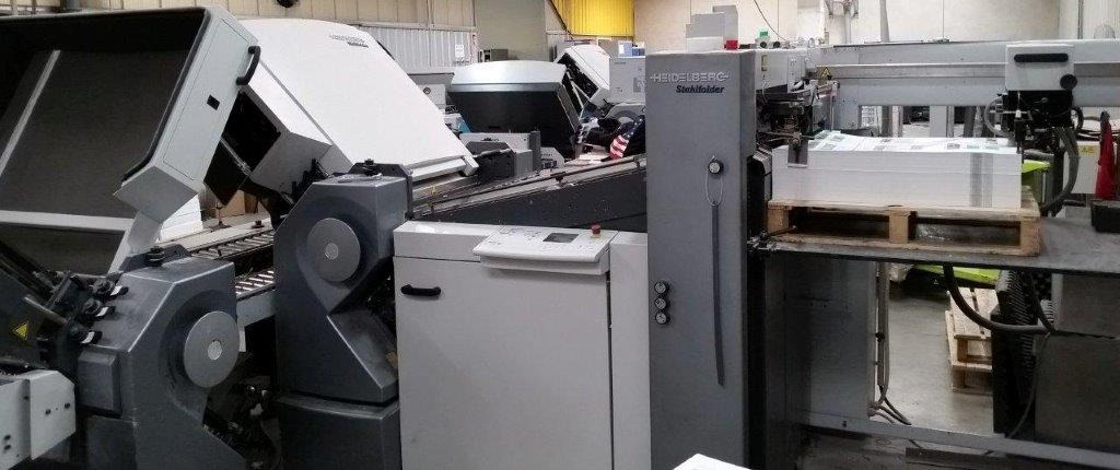 Heidelberg / Stahl TH 66-6-4-PFH with SAK 66 buckle plate folder - Plegadora de papel: foto 1 Heidelberg / Stahl TH 66-6-4-PFH with SAK 66 buckle plate folder - Plegadora de papel: foto 1