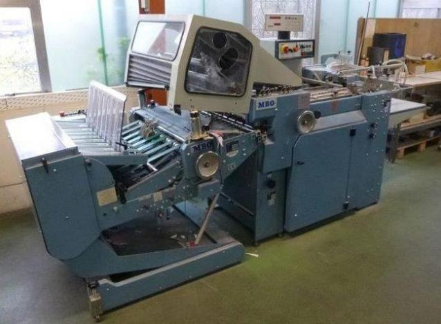 MBO T-500-4-3X-F with SA 530 buckle plate folder - Plegadora de papel: foto 1 MBO T-500-4-3X-F with SA 530 buckle plate folder - Plegadora de papel: foto 1