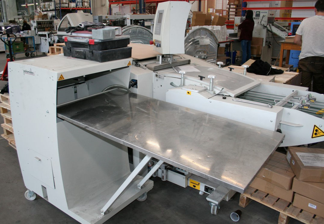 Palamides Delta 502 package banding delivery - Plegadora de papel: foto 1 Palamides Delta 502 package banding delivery - Plegadora de papel: foto 1