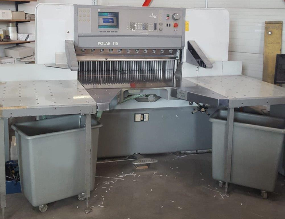 Polar Mohr High Speed Cutter Polar 115 ED - Máquina de corte de papel: foto 1 Polar Mohr High Speed Cutter Polar 115 ED - Máquina de corte de papel: foto 1