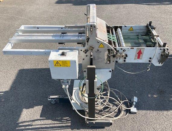 Small Sized Pharmaceutical pocket folding Machine HEIDELBERG STAHLFOLDER Ti 36-6-F-T with STA-30 and additional Kbi-36 crossfold - Plegadora de papel: foto 2 Small Sized Pharmaceutical pocket folding Machine HEIDELBERG STAHLFOLDER Ti 36-6-F-T with STA-30 and additional Kbi-36 crossfold - Plegadora de papel: foto 2