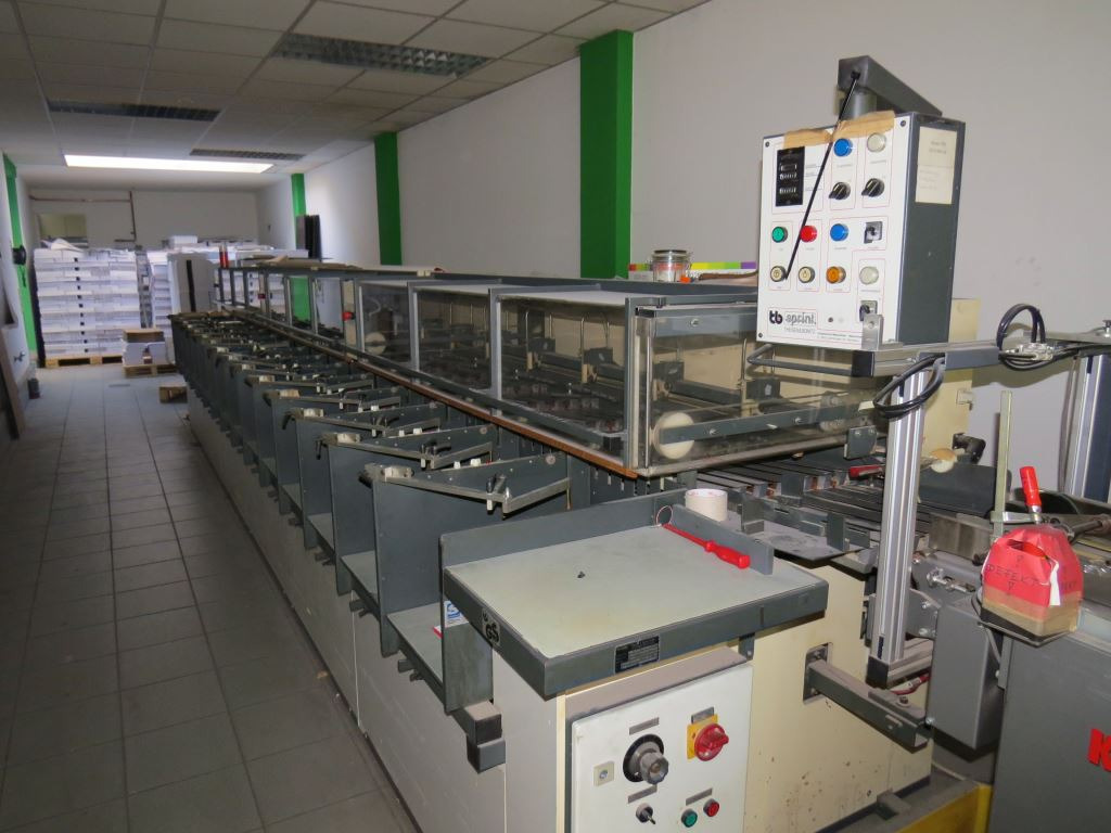 Theisen & Bonitz TB Sprint 315 VP gathering machine - Máquina de impresión: foto 1 Theisen & Bonitz TB Sprint 315 VP gathering machine - Máquina de impresión: foto 1