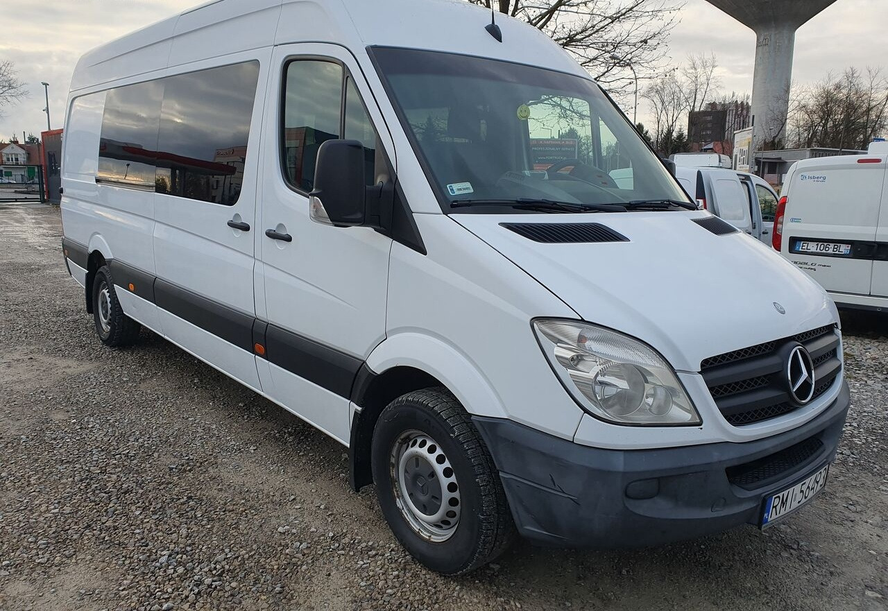 Mercedes-Benz SPRINTER 319 9 OSOB KLIMA WEBASTO TV TYL PODUSZKI EURO5 - Minibús, Furgoneta de pasajeros: foto 1 Mercedes-Benz SPRINTER 319 9 OSOB KLIMA WEBASTO TV TYL PODUSZKI EURO5 - Minibús, Furgoneta de pasajeros: foto 1