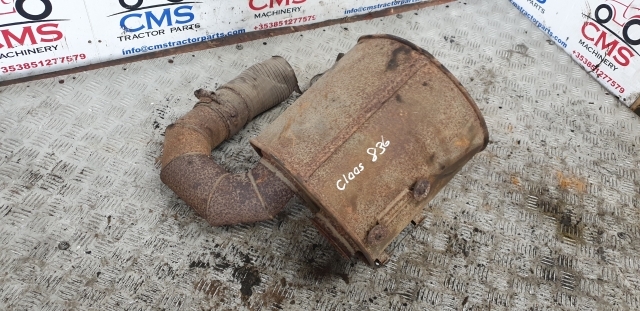 Silenciador para Tractor Claas Ares 836, 696, 616, 826, 720 Exhaust Box Silencer 7700042338: foto 6