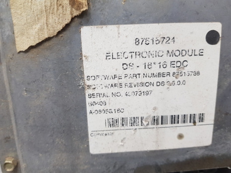 New Holland T6000 Plus, Elite, Delta 16x16 Transmission Ecu 87515724, 87515726 - Unidad de control: foto 3 New Holland T6000 Plus, Elite, Delta 16x16 Transmission Ecu 87515724, 87515726 - Unidad de control: foto 3