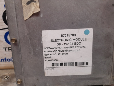 New Holland T6000 T6010 Delta Case Maxxum Transmission 24x24 Ecu 87515701 - Unidad de control: foto 2 New Holland T6000 T6010 Delta Case Maxxum Transmission 24x24 Ecu 87515701 - Unidad de control: foto 2