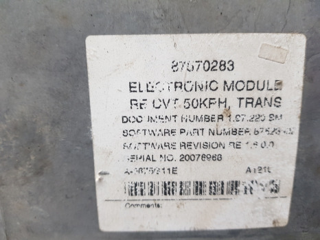 New Holland T7040, T7030 Case Puma Ecu 84225069, 87570290, 87570289 - Unidad de control: foto 2 New Holland T7040, T7030 Case Puma Ecu 84225069, 87570290, 87570289 - Unidad de control: foto 2