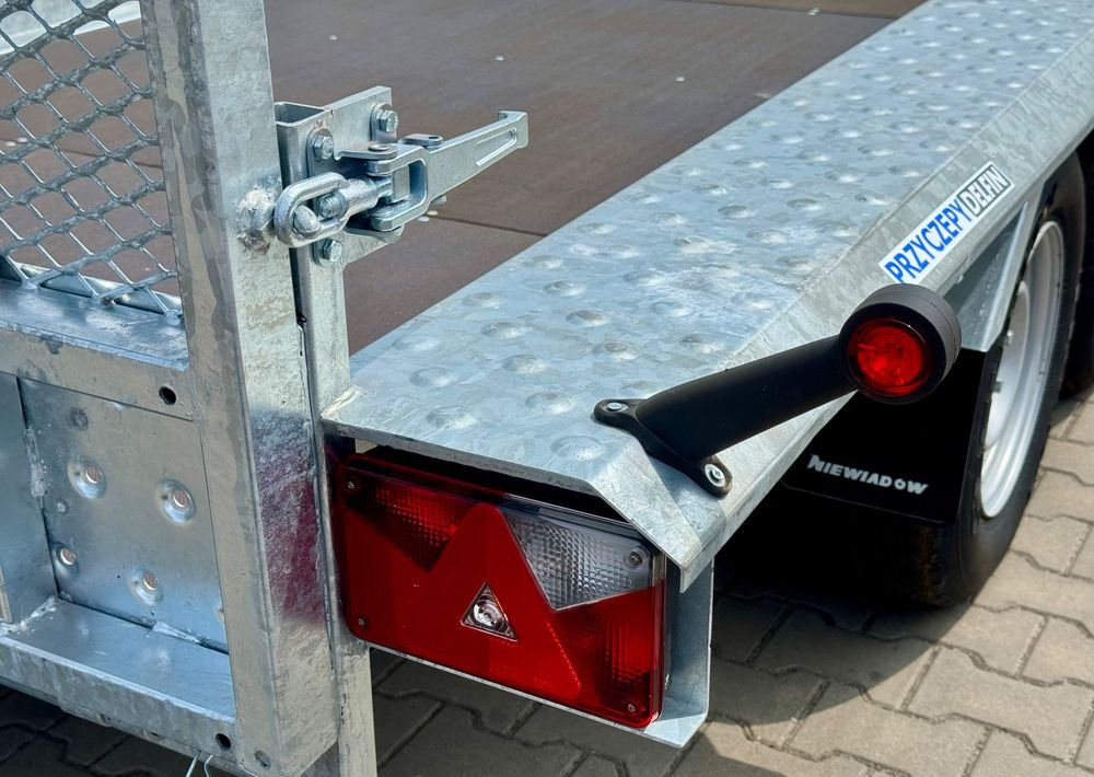 Remolque porta maquinaria nuevo Niewiadów KN401835T - 400 x 185 cm | 2570kg ładowności | trap stalowy | 3-osiowa budowlanka: foto 7