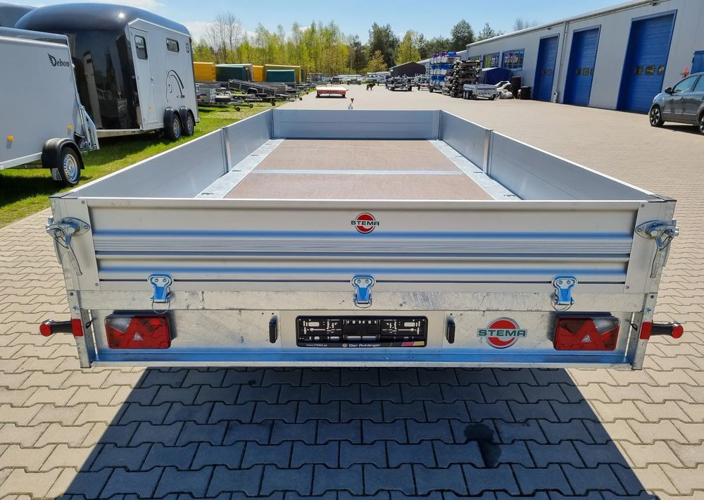 Stema Przyczepa 510x213 cm ALU 3,5T hamowana - Remolque plataforma/ Caja abierta: foto 4 Stema Przyczepa 510x213 cm ALU 3,5T hamowana - Remolque plataforma/ Caja abierta: foto 4