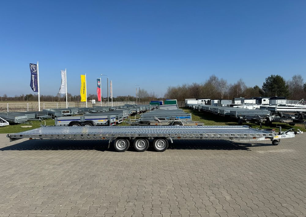 WIOLA Wiola L35G85 | 844x204 cm | 3500kg | wypełnienie blachą - Remolque portavehículos: foto 3 WIOLA Wiola L35G85 | 844x204 cm | 3500kg | wypełnienie blachą - Remolque portavehículos: foto 3