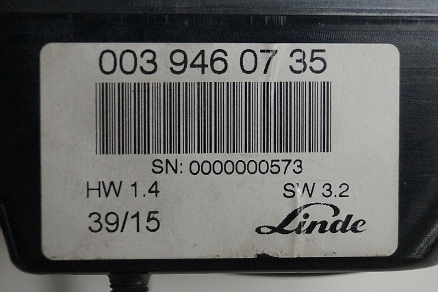 Linde 0039460735 | Display SW3,2 HW1.4 sn 0000000573 - Salpicadero para Equipo de manutención: foto 2 Linde 0039460735 | Display SW3,2 HW1.4 sn 0000000573 - Salpicadero para Equipo de manutención: foto 2