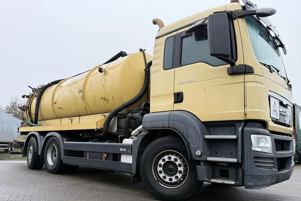MAN MAN TGS 26.360/6X2/POJAZD KOMUNALNY Z WYWROTEM - Limpieza de alcantarillado: foto 4 MAN MAN TGS 26.360/6X2/POJAZD KOMUNALNY Z WYWROTEM - Limpieza de alcantarillado: foto 4