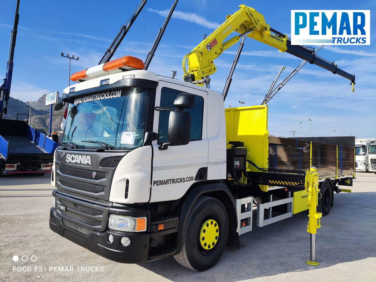 SCANIA P 250 GRUA HIAB 122-3 CAJA FIJA 18T EURO 6 - Camión grúa: foto 1 SCANIA P 250 GRUA HIAB 122-3 CAJA FIJA 18T EURO 6 - Camión grúa: foto 1