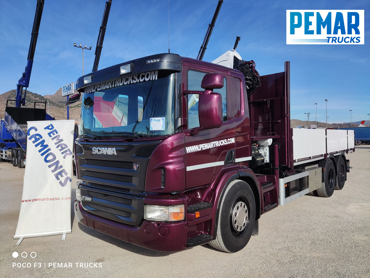 SCANIA P 380 6X2 GRUA BASCULANTE - Camión volquete, Camión grúa: foto 2 SCANIA P 380 6X2 GRUA BASCULANTE - Camión volquete, Camión grúa: foto 2