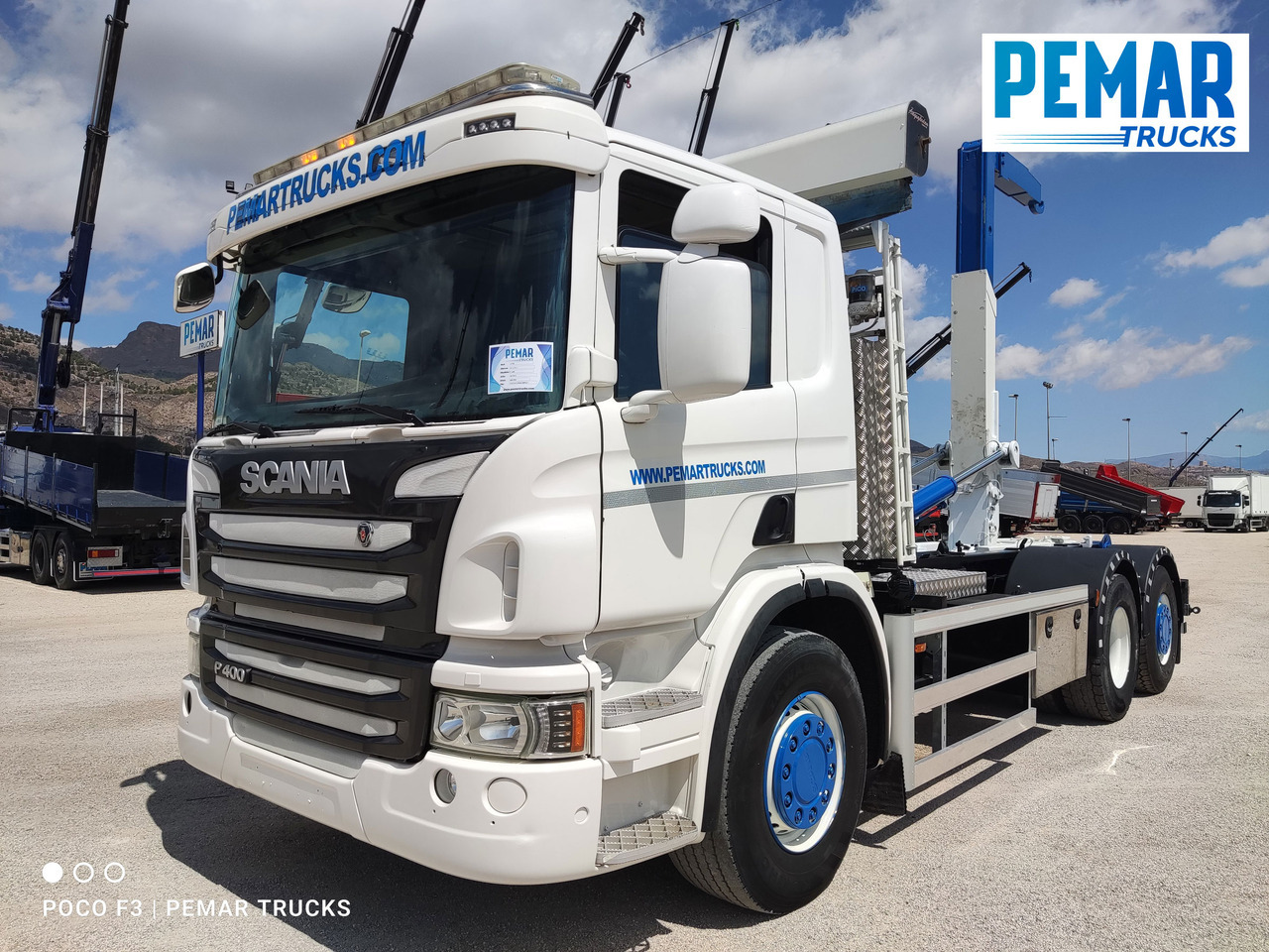 SCANIA P 400 6X2 MULTILIFT EURO 5 - Camión portacontenedore/ Intercambiable: foto 1 SCANIA P 400 6X2 MULTILIFT EURO 5 - Camión portacontenedore/ Intercambiable: foto 1