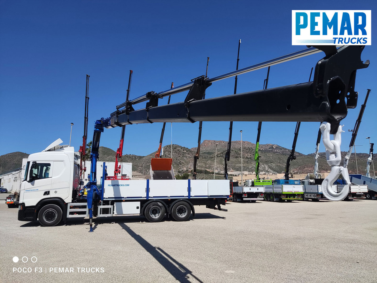 Camión grúa SCANIA R 520 6X2 GRUA CAJA FIJA: foto 23