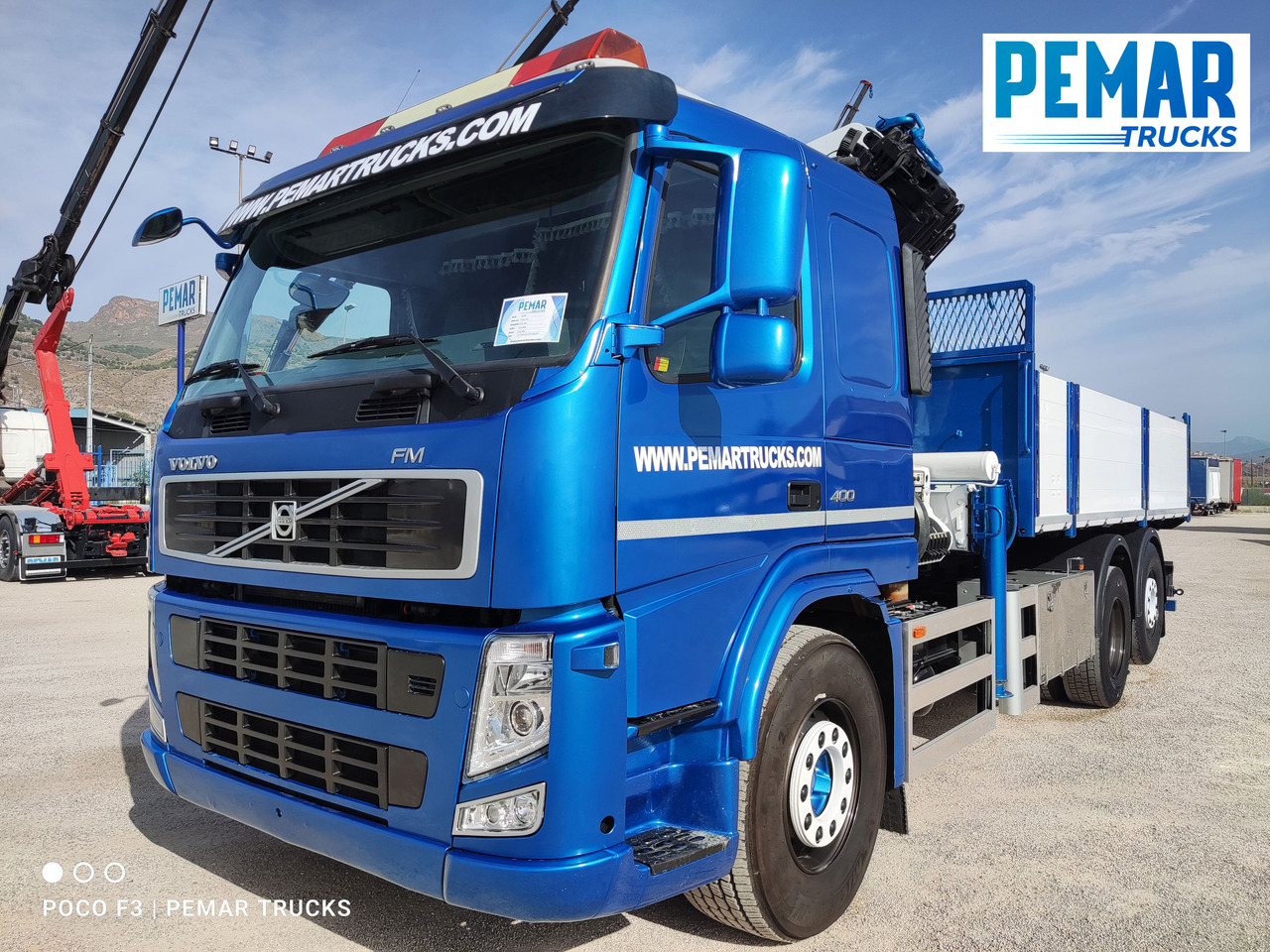 VOLVO FM 400 6X2 GRUA PALFINGER PK 23002 BASCULANTE - Camión volquete, Camión grúa: foto 2 VOLVO FM 400 6X2 GRUA PALFINGER PK 23002 BASCULANTE - Camión volquete, Camión grúa: foto 2
