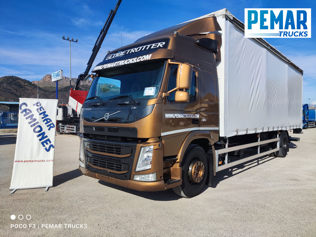 VOLVO FM 410 TAUTLINER - Camión lona: foto 1 VOLVO FM 410 TAUTLINER - Camión lona: foto 1
