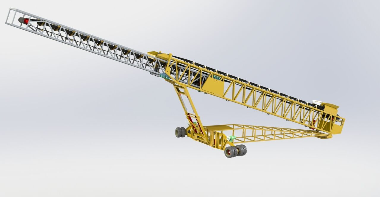 Kinglink New Belt Conveyor | Telescopic Radial Stacker - Cinta transportadora: foto 4 Kinglink New Belt Conveyor | Telescopic Radial Stacker - Cinta transportadora: foto 4
