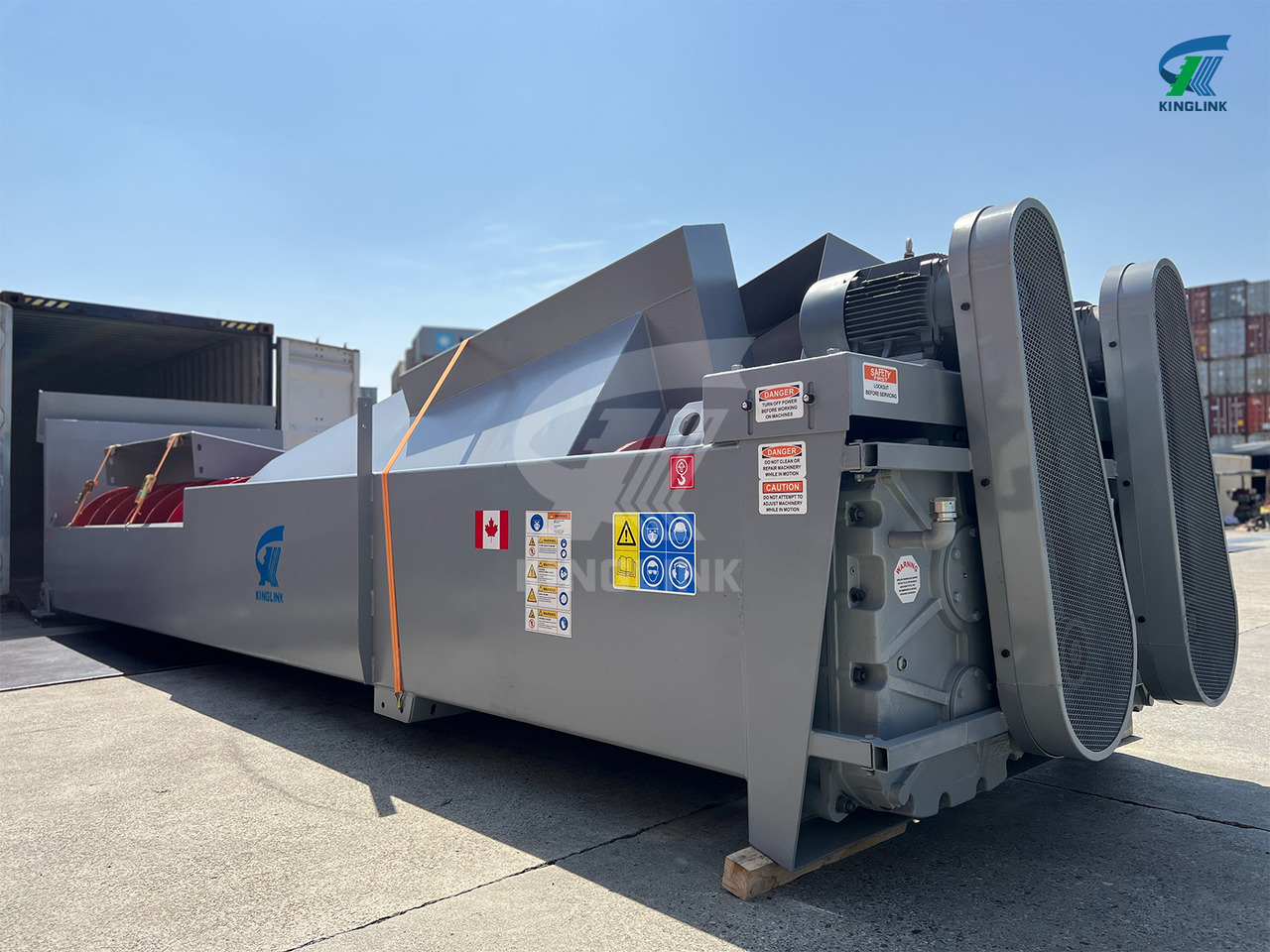 KINGLINK Sandscrew 36'' x 25' | Fine Material Washer | Sand Screw in Canada - Maquinaria de construcción: foto 1 KINGLINK Sandscrew 36'' x 25' | Fine Material Washer | Sand Screw in Canada - Maquinaria de construcción: foto 1