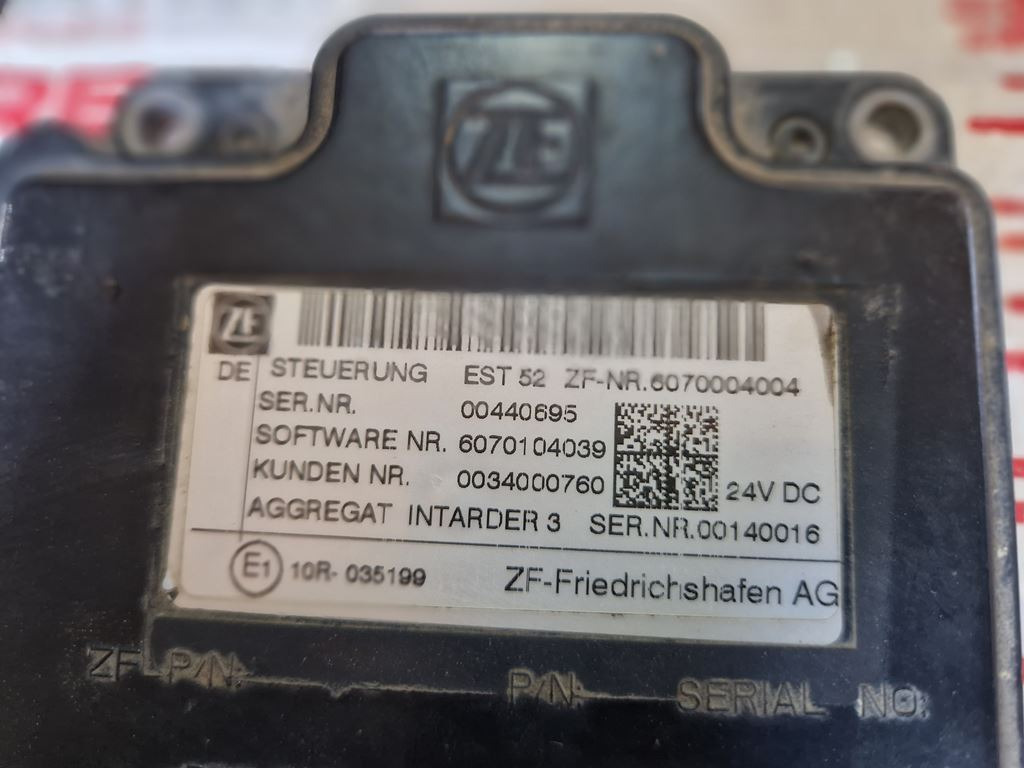 ZF INTARDER 3 - 6070010004 - - Unidad de control para Camión: foto 2 ZF INTARDER 3 - 6070010004 - - Unidad de control para Camión: foto 2