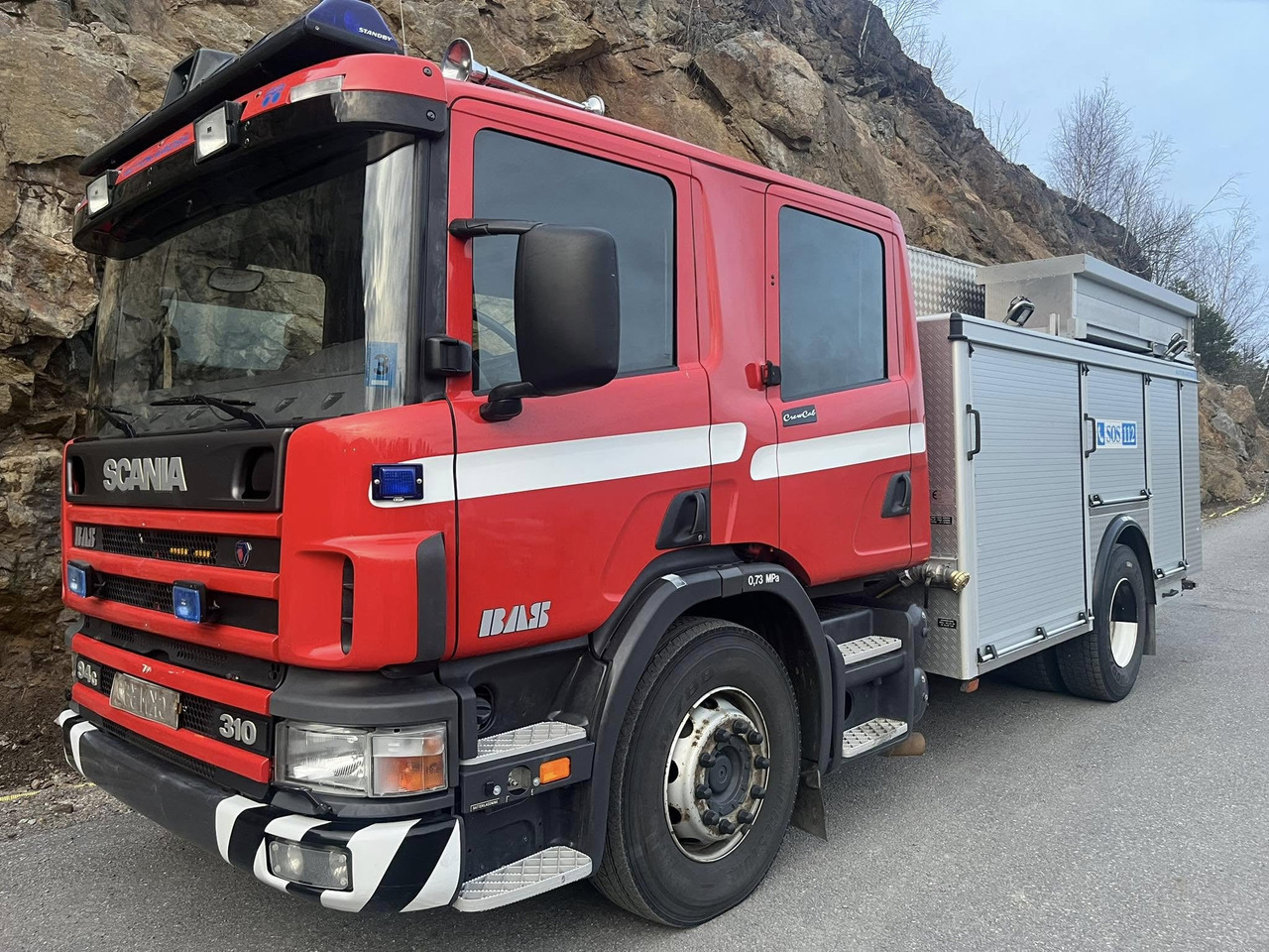 Scania P94GB 4x2 NA 310 - fire engine - RESERVERAD !! - Camión de bomberos: foto 1 Scania P94GB 4x2 NA 310 - fire engine - RESERVERAD !! - Camión de bomberos: foto 1