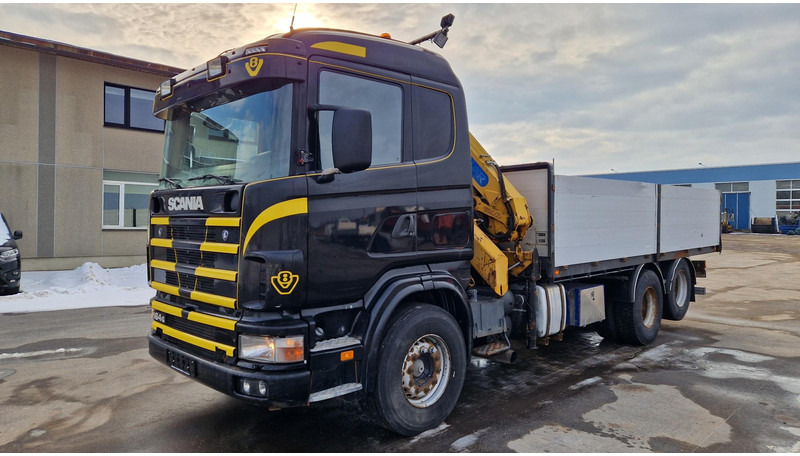 Scania R164 6X2 EFFER 150 full steel - Camión caja abierta, Camión grúa: foto 5 Scania R164 6X2 EFFER 150 full steel - Camión caja abierta, Camión grúa: foto 5