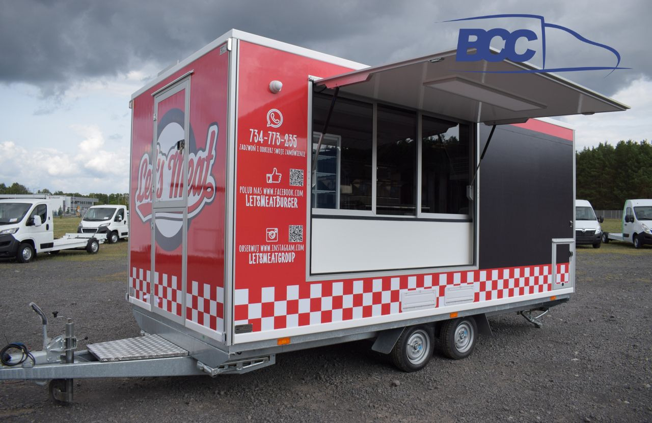 BCC POLSKA - PRZYCZEPA GASTRONOMICZNA - FOOD TRUCK - CATERING TRAILER - HANDLOWA, PIZZA, BURGER, KEBAB, KURCZAK Z ROŻNA, LODY, KAWA, PĄCZKI - Remolque venta ambulante: foto 3 BCC POLSKA - PRZYCZEPA GASTRONOMICZNA - FOOD TRUCK - CATERING TRAILER - HANDLOWA, PIZZA, BURGER, KEBAB, KURCZAK Z ROŻNA, LODY, KAWA, PĄCZKI - Remolque venta ambulante: foto 3