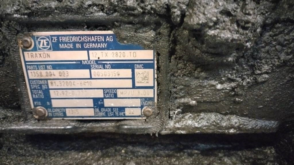 MAN ZF Traxon 12TX2820 TO - Caja de cambios para Camión: foto 4 MAN ZF Traxon 12TX2820 TO - Caja de cambios para Camión: foto 4