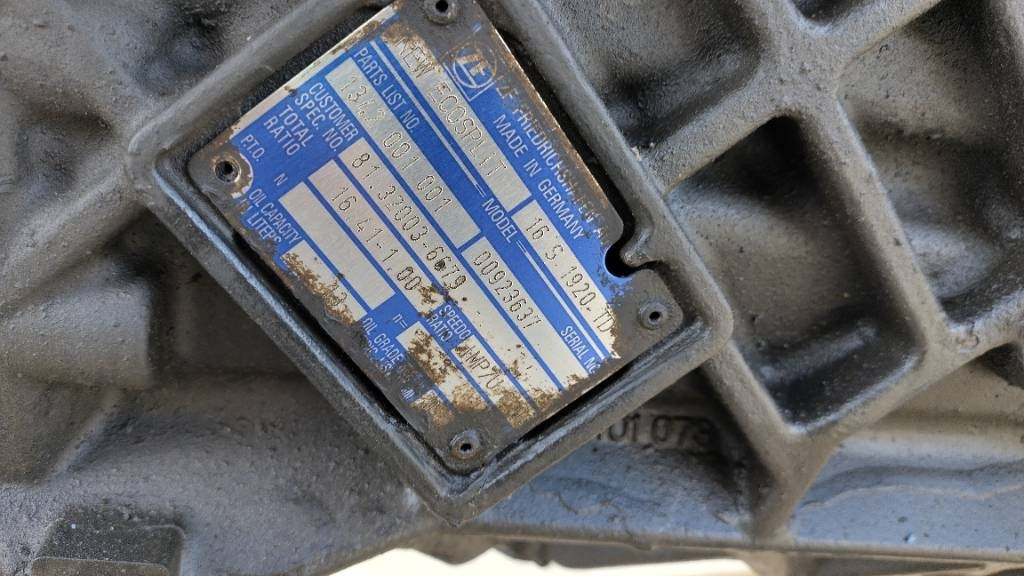 ZF 16s1920 TD vaihteisto - Caja de cambios para Camión: foto 3 ZF 16s1920 TD vaihteisto - Caja de cambios para Camión: foto 3