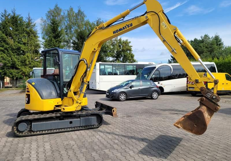 Komatsu PC55MR-3 / SPROWADZONA / 4 380 MTH - Excavadora de cadenas: foto 1 Komatsu PC55MR-3 / SPROWADZONA / 4 380 MTH - Excavadora de cadenas: foto 1