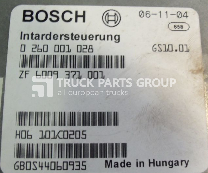 DAF 105 XF EUR 4, EURO 5 emission, electronic control unit ZF - inta control unit - Unidad de control para Camión: foto 1 DAF 105 XF EUR 4, EURO 5 emission, electronic control unit ZF - inta control unit - Unidad de control para Camión: foto 1