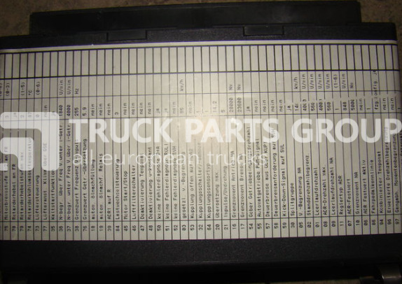 MERCEDES-BENZ Actros, Axor, Atego MP2, MP3, MP4, FR parameter control unit, St control unit - Unidad de control para Camión: foto 2 MERCEDES-BENZ Actros, Axor, Atego MP2, MP3, MP4, FR parameter control unit, St control unit - Unidad de control para Camión: foto 2