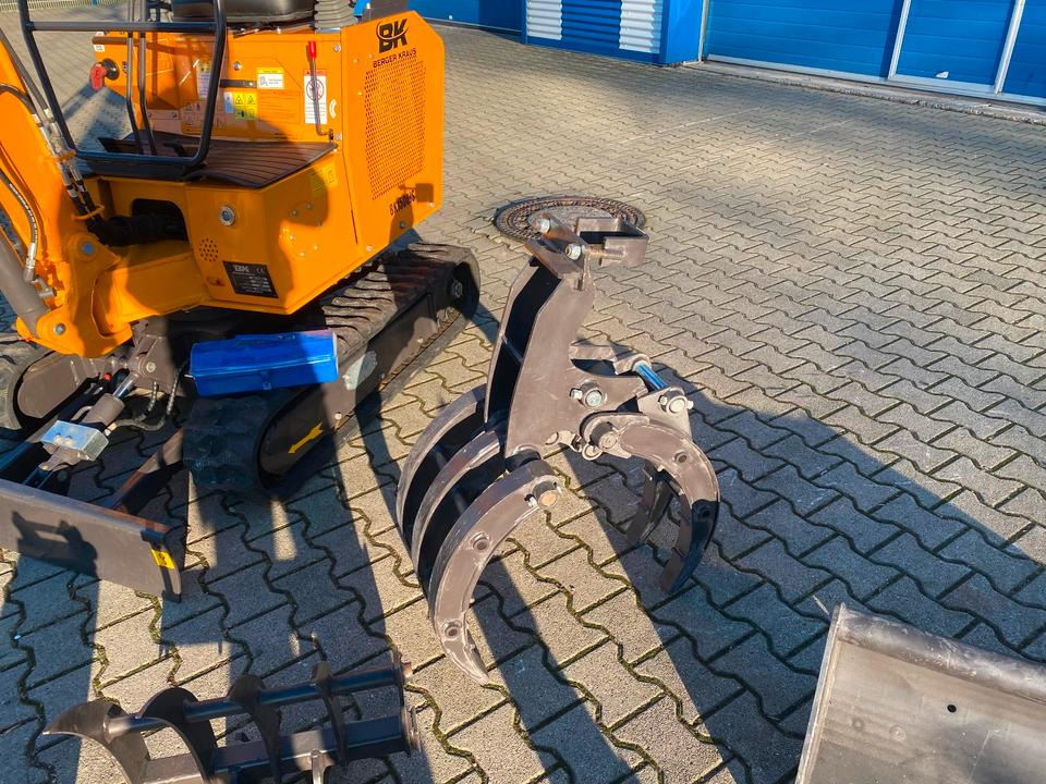 Miniexcavadora Minibagger BK1500JS + Zubehör *INKL.19% MWST*BERGER KRAUS*KUBOTA*JOYSTICK*ZUBEHÖRPAKET*SOFORT!*: foto 20