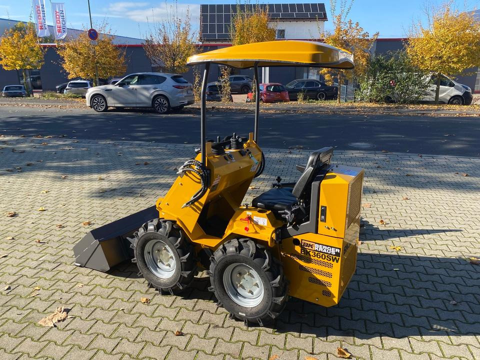 Radlader/Mini-Radlader BK360SW inkl. Gabel/Schaufelpaket *INKL.19% MWST*BERGER KRAUS*B&S MOTOR*SOFORT!* - Cargadora articulada: foto 5 Radlader/Mini-Radlader BK360SW inkl. Gabel/Schaufelpaket *INKL.19% MWST*BERGER KRAUS*B&S MOTOR*SOFORT!* - Cargadora articulada: foto 5