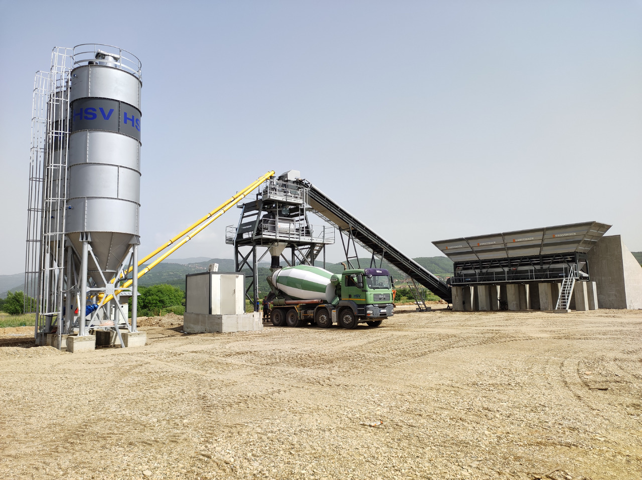 Constmach 160 m³/h Stationary Concrete Batching Plant - Planta de hormigón: foto 2 Constmach 160 m³/h Stationary Concrete Batching Plant - Planta de hormigón: foto 2