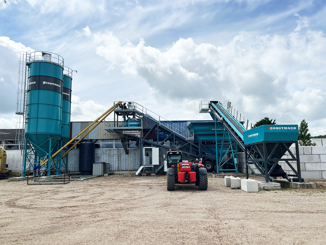 Constmach 60 m³/h Portable Concrete Batching Plant - Planta de hormigón: foto 3 Constmach 60 m³/h Portable Concrete Batching Plant - Planta de hormigón: foto 3