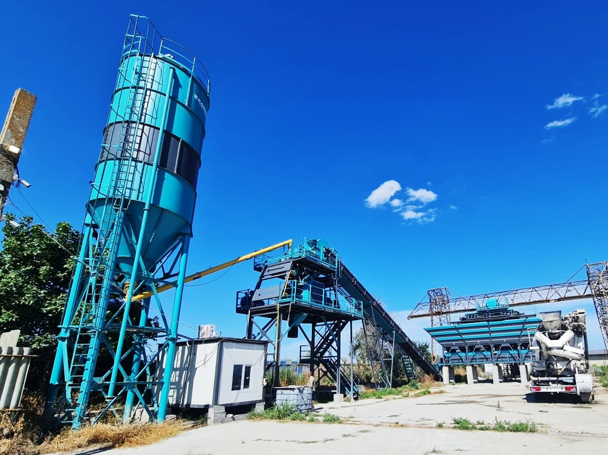 Constmach 60 m³/h Stationary Concrete Batching Plant - Planta de hormigón: foto 1 Constmach 60 m³/h Stationary Concrete Batching Plant - Planta de hormigón: foto 1