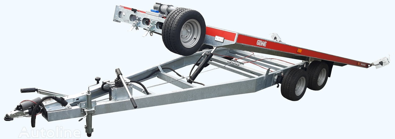 Gewe L3500 U/1, 5x2,1m - hydraulicznie uchylna - Remolque portavehículos: foto 3 Gewe L3500 U/1, 5x2,1m - hydraulicznie uchylna - Remolque portavehículos: foto 3