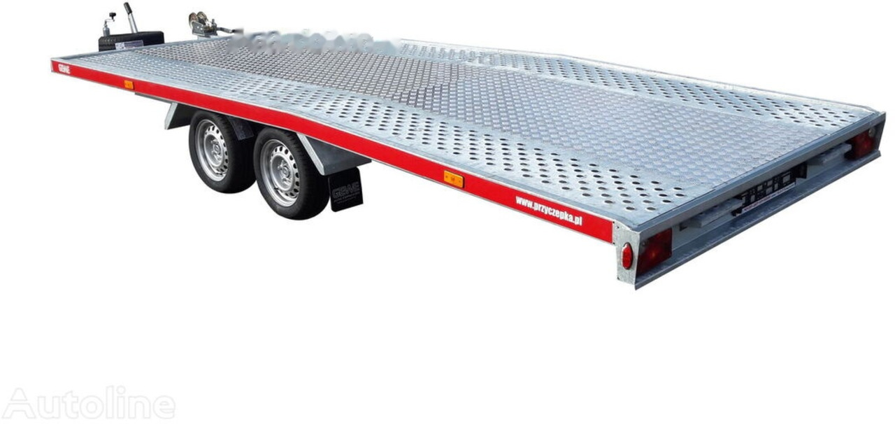 Gewe Laweta L3500 D/1 - 4x2,1 m - super wytrzymała - Remolque portavehículos: foto 3 Gewe Laweta L3500 D/1 - 4x2,1 m - super wytrzymała - Remolque portavehículos: foto 3